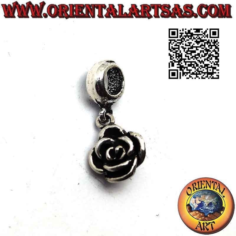 Silberanhänger in 925 ‰ Silber, die Rose (Anhänger)