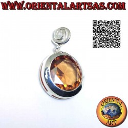 Pendentif en argent avec...