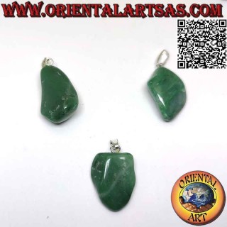 Natur Jadeit Anhänger – Trommelstein | Oriental Art
