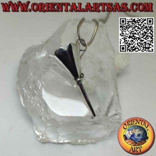 Pendentif en argent, entonnoir à parfum (fonctionnel)