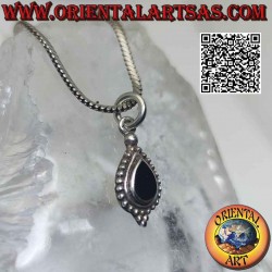 Silver pendant with...