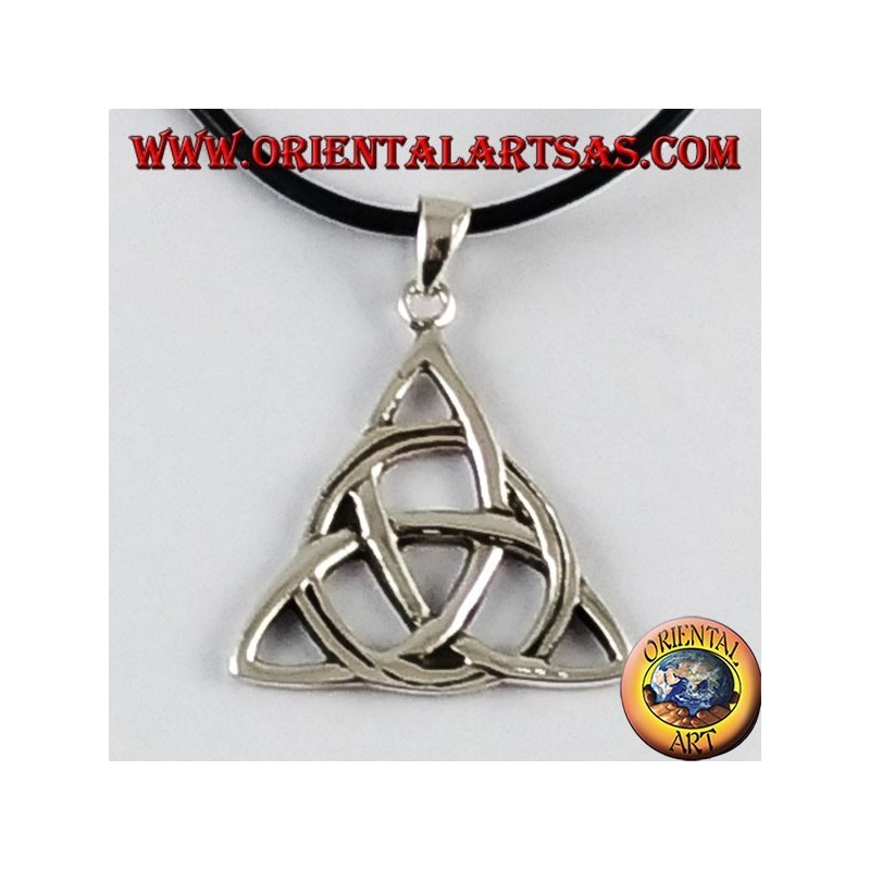 Pendentif argent, noeud celtique de tyrone, Medium