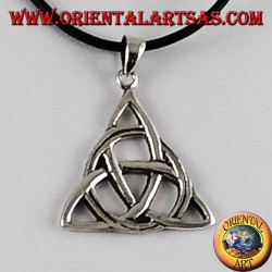 Pendentif argent, noeud celtique de tyrone, Medium