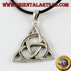 Pendentif argent, noeud celtique de tyrone, Medium