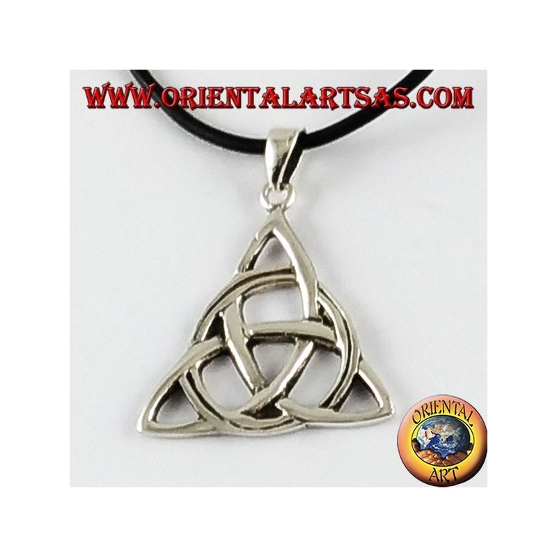 Pendentif argent, noeud celtique de tyrone, Medium