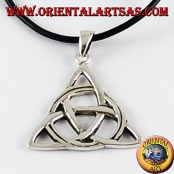 Pendentif argent, noeud celtique de tyrone, Medium