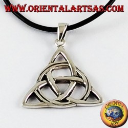 Pendentif argent, noeud celtique de tyrone, Medium