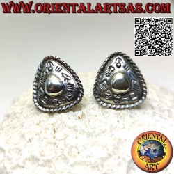 Silberohrringe mit...