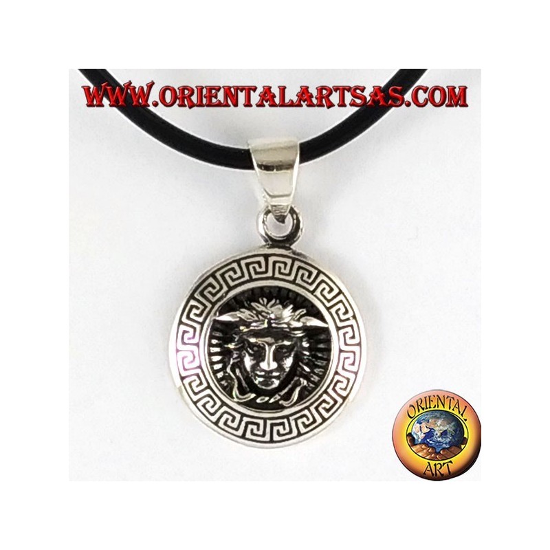 Silver Pendant, Medusa