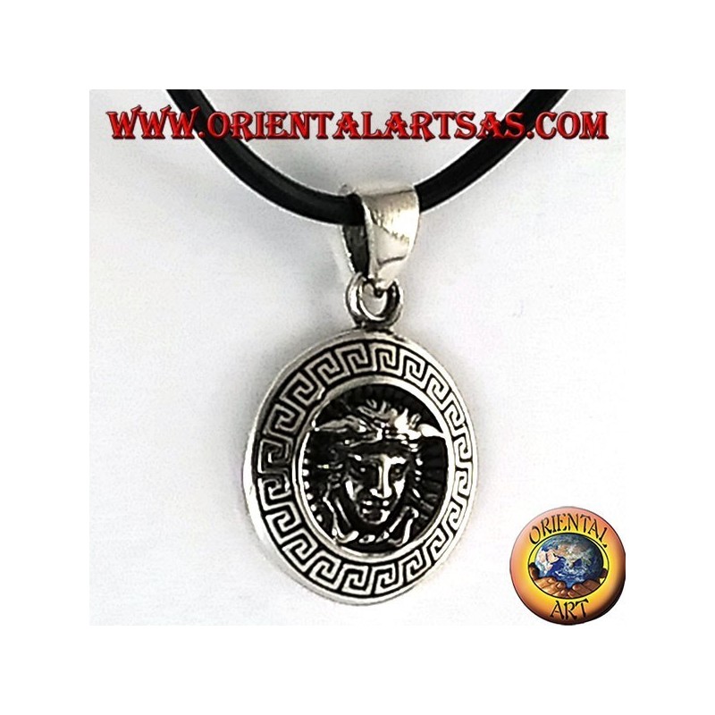 Silver Pendant, Medusa