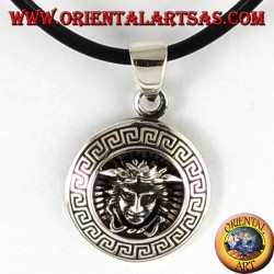 Colgante de plata, la medusa