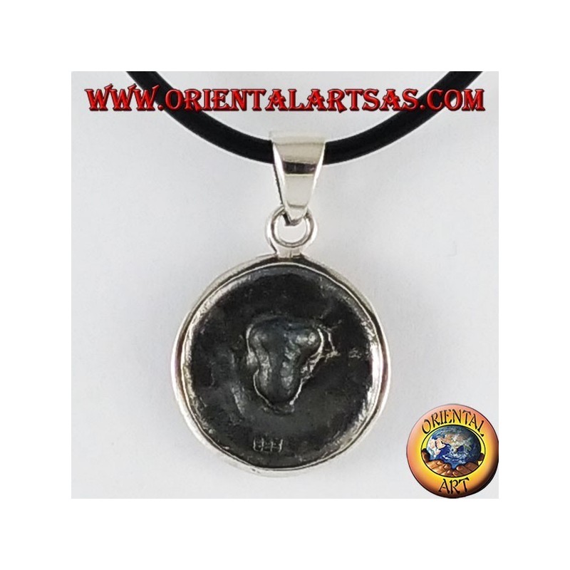Colgante de plata, la medusa