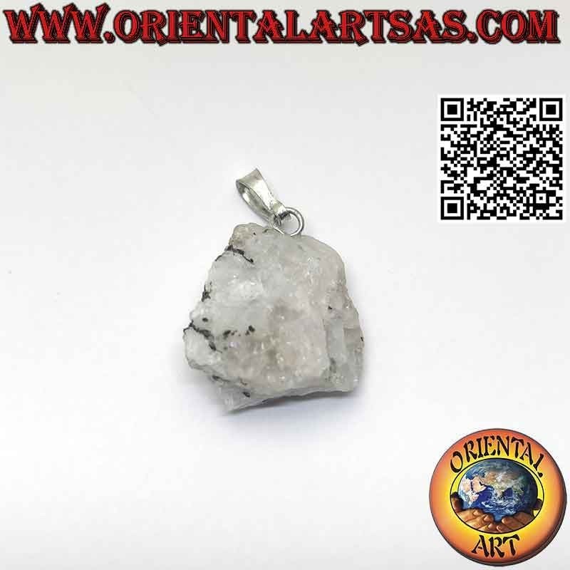 Mondstein Anhänger roh & hypoallergen | Naturstein Schmuck | Oriental Art