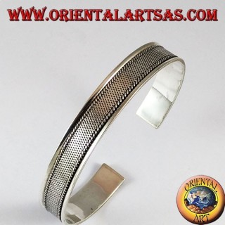 Tight Pulsera de plata, diseño de redes