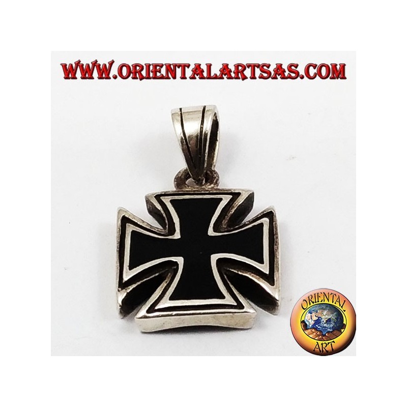 Sterling Silber Malteserkreuz (Iron Cross)
