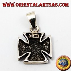 Sterling cruz de Malta de plata (Cruz de hierro)