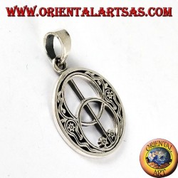 Silver Pendant, the Chalice Well