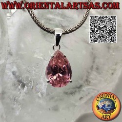 Pendentif en argent avec...