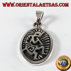 ciondolo d'argento kokopelli 