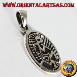 ciondolo d'argento kokopelli 