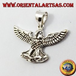 Anhänger Silber Adler mit offenen Flügeln