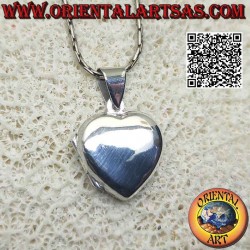 Pendentif photo argent plat...