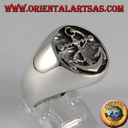 Silver ring seal anchor