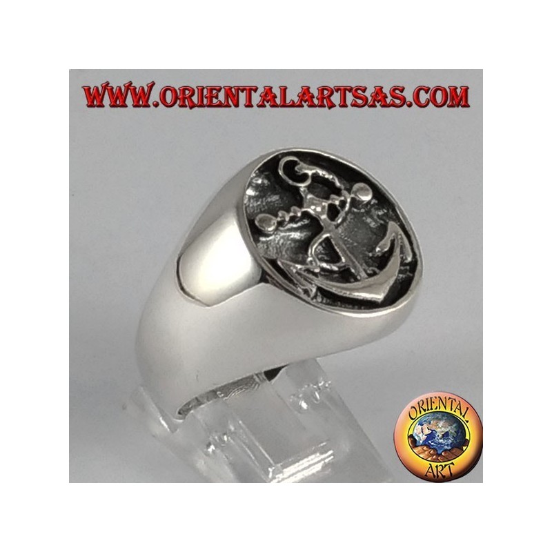 Silver ring seal anchor