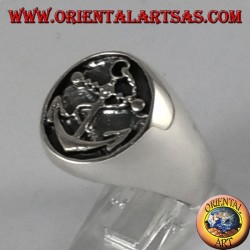 Silver ring seal anchor
