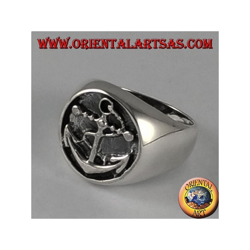 Anillo de plata de anclaje de junta