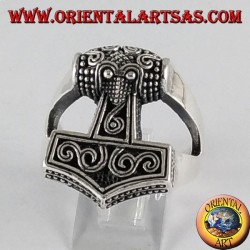 Silberring Mjöllnir Hammer von Thor