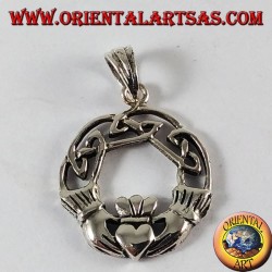 Colgante de plata, Claddagh