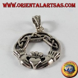 Pendentif argent, Claddagh