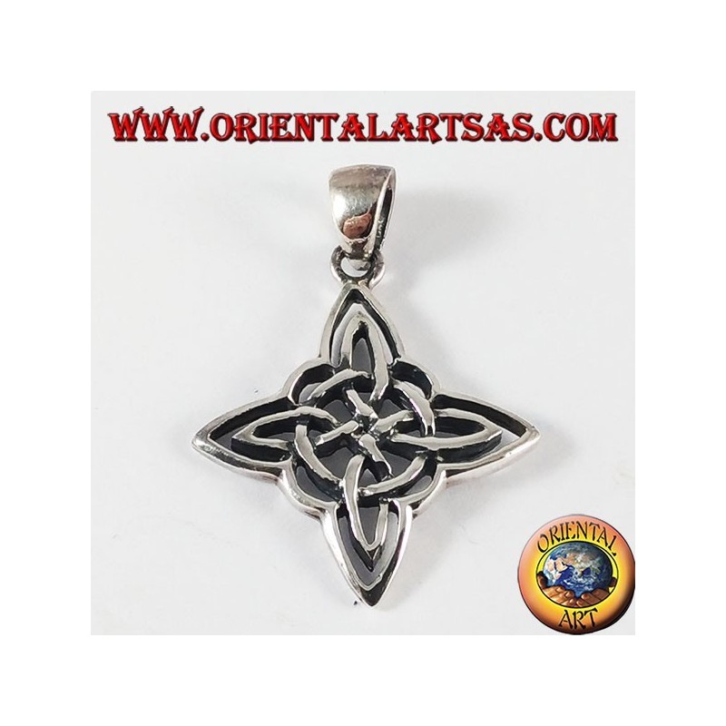 Colgante de plata, apocalipsis flor