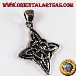 Pendentif argent, Fleur Apocalypse