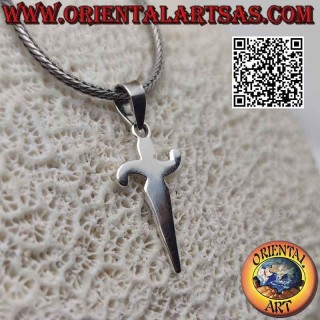 Pendentif en argent en forme d'épée de "Cesare Paciotti"