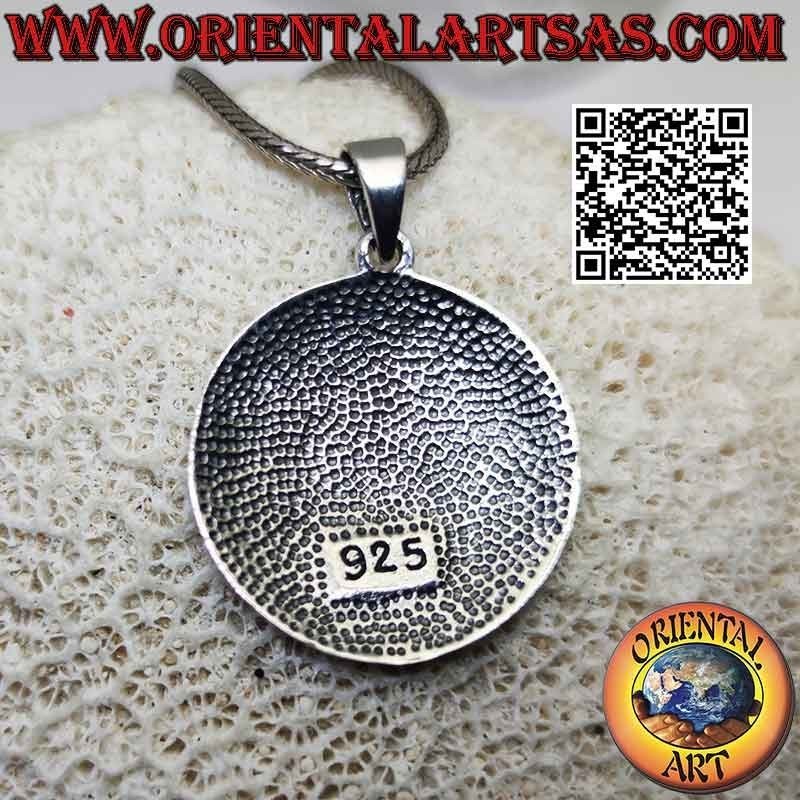 Silver pendant, seal of the archangel Samael (seals of King Solomon)