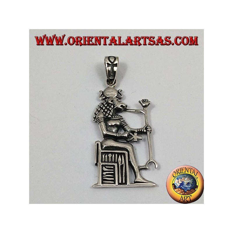 pendentif argent Sekhmet (également Sachmis)
