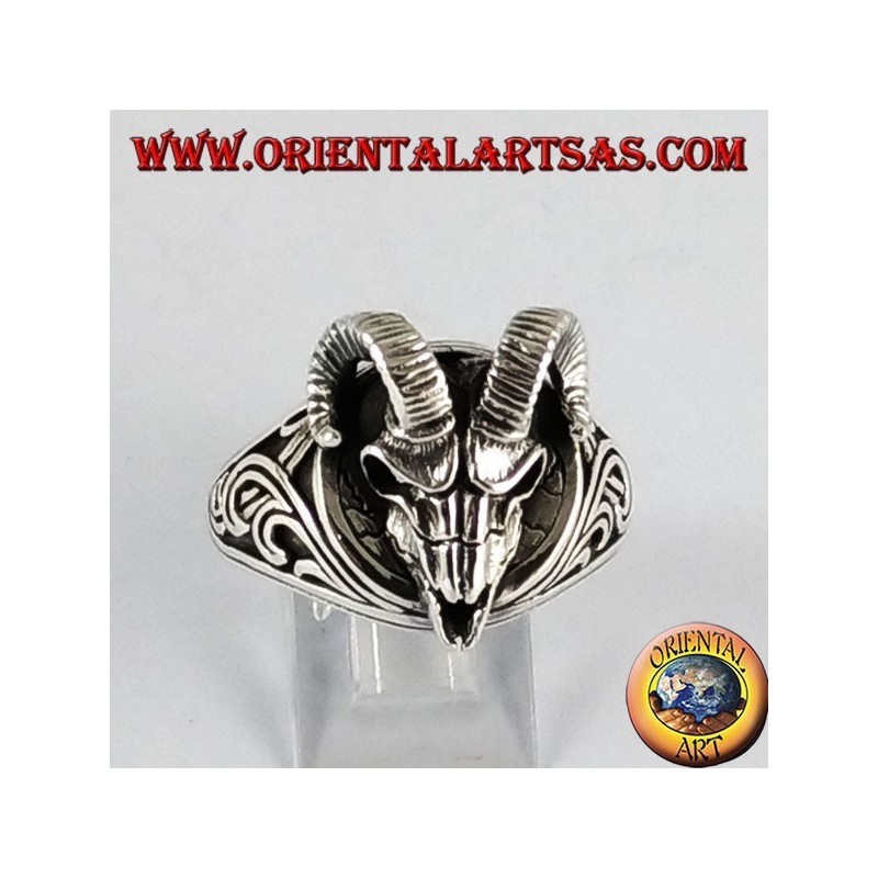 Anillo de plata ramskull