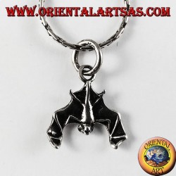 Pendentif argent, batte avec la tête vers le bas (petit)