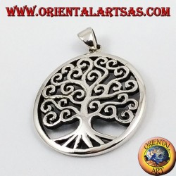 Pendentif argent, arbre de vie (grand)