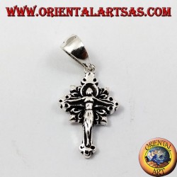 Pendentif argent, petit crucifix