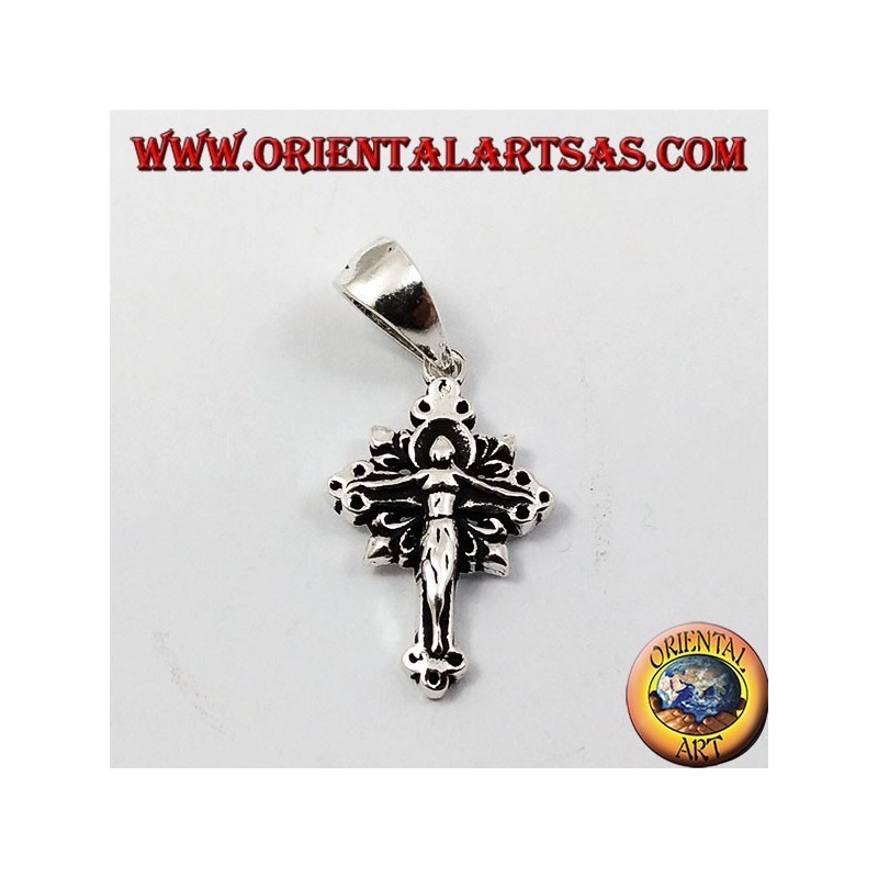 Silver Pendant, small crucifix