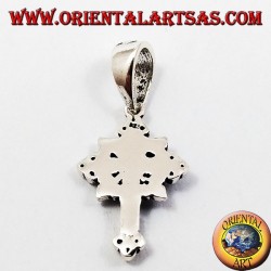 Pendentif argent, petit crucifix