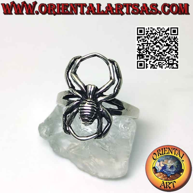 Silberring, Spinne von Spider Man