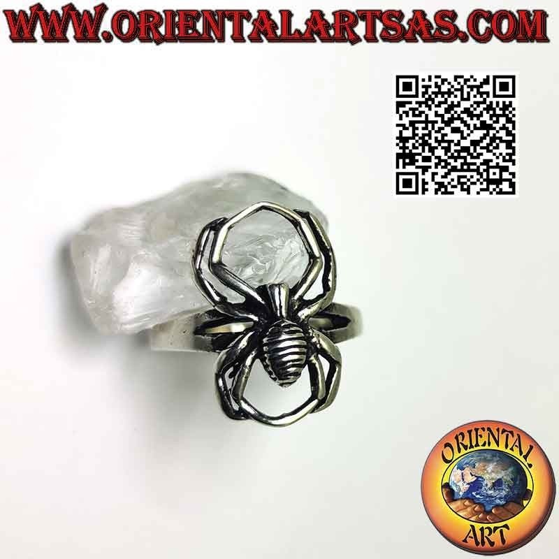 Anillo de plata, araña del Hombre Araña