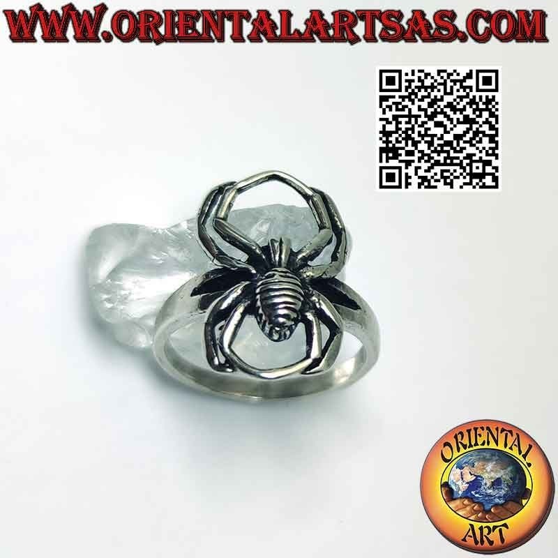 Bague en argent, araignée de Spider Man