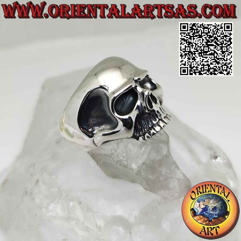 Anello in argento, teschio di Keith Richards (Rolling Stones)