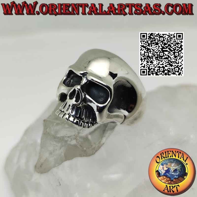 Bague en argent, crâne de Keith Richards (Rolling Stones)