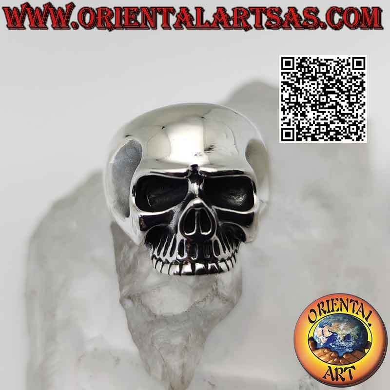 Silver ring, Keith Richards skull (Rolling Stones)